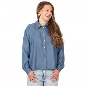 FRAU RUTH  - Bluse mit Gummizug im Rücken XS-XXL
