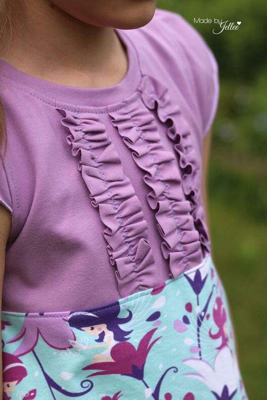 "Frill Top & Tunic" - Gr. 86-164 Shirt/Tunika mit Rüschen oder Biesen image number 5