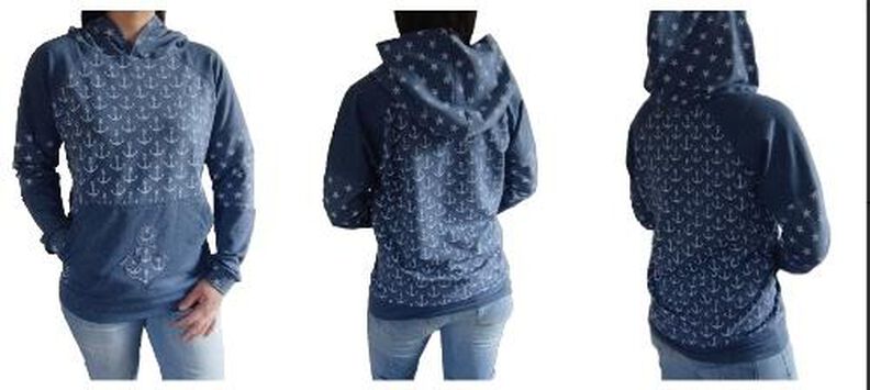 Raglanpullover "HEDI", Schnittmuster Gr. 158-46   image number 2