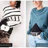 Kurzer überkreuzter Pulli  NORA - Gr. 32 - 46 thumbnail number 5
