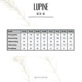 Bluse und Kleid „Lupine“ (Gr. 34 – 48), EBOOK