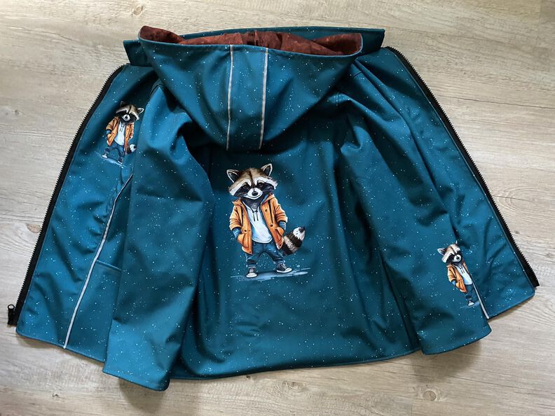 Softshelljacke Zuckermaus BOYS Gr. 110 - 164 Walkjacke image number 5