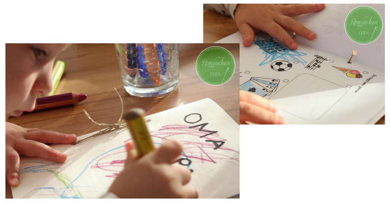 Oma- Opa- Buch - zum Ausdrucken mit Bastelanleitung image number 2