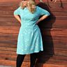 Jerseykleid mit UbootAusschnitt *mit A0-Datei + Video* thumbnail number 8