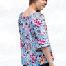 Ida – weite Carmenbluse Damen, weite Ärmel BU 80-116 A4+A0 thumbnail number 6