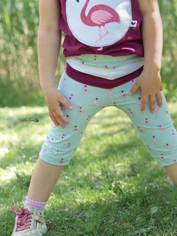 lovely leggings 50-164 Leggins Capri Hose Badehose Kinder image number 9