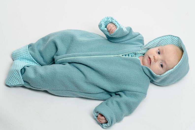 SOLE Schnittmuster Baby Overall mit Reißverschluss image number 9