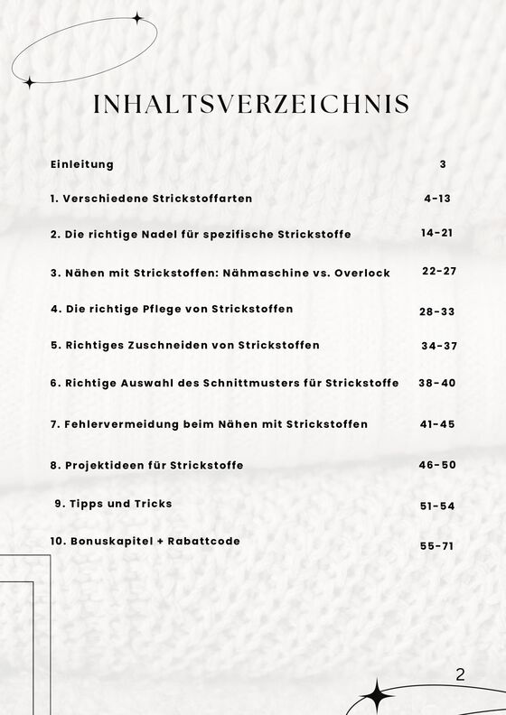 Ebook-PDF-Nähguide 2 - für Strickstoffe + Bonus image number 2