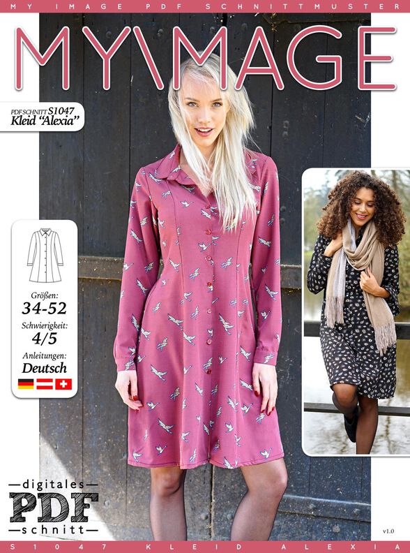 Kleid ALEXIA N&auml;hanleitung + Schnitt image number 1