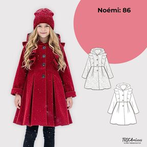 Kindermantel Noémi Gr. 86 Schnittmuster zum Nähen