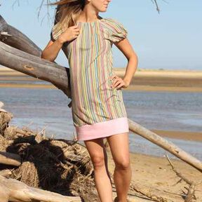 Kleid / Tunika "Maya", Schnittmuster  Gr. 158-46