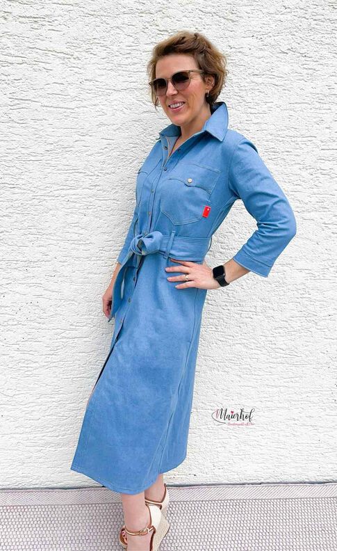 Kleid "FINA", Nähanleitung & Schnitt Gr. 158-46 image number 3
