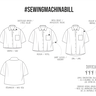 oversize Kurzarmbluse Bill  / 3 Längen thumbnail number 3
