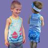 Kinder Top Unterhemd Racerback MANDIRI ♥ Gr. 74-140 thumbnail number 2