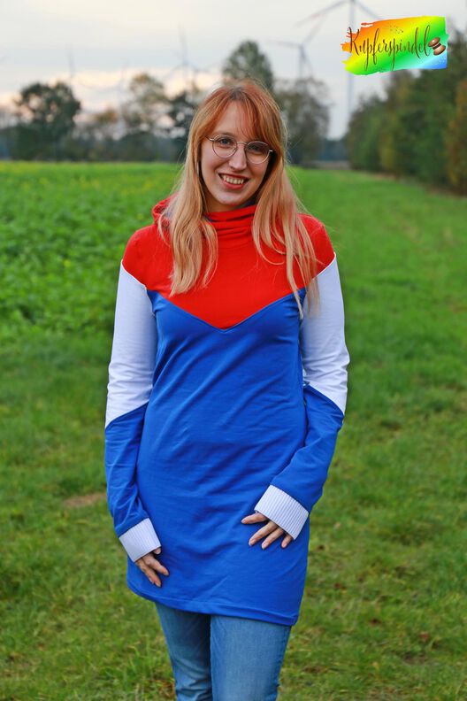 Hoodie Anneke Gr. 32-54 inkl. Beamerdatei image number 5