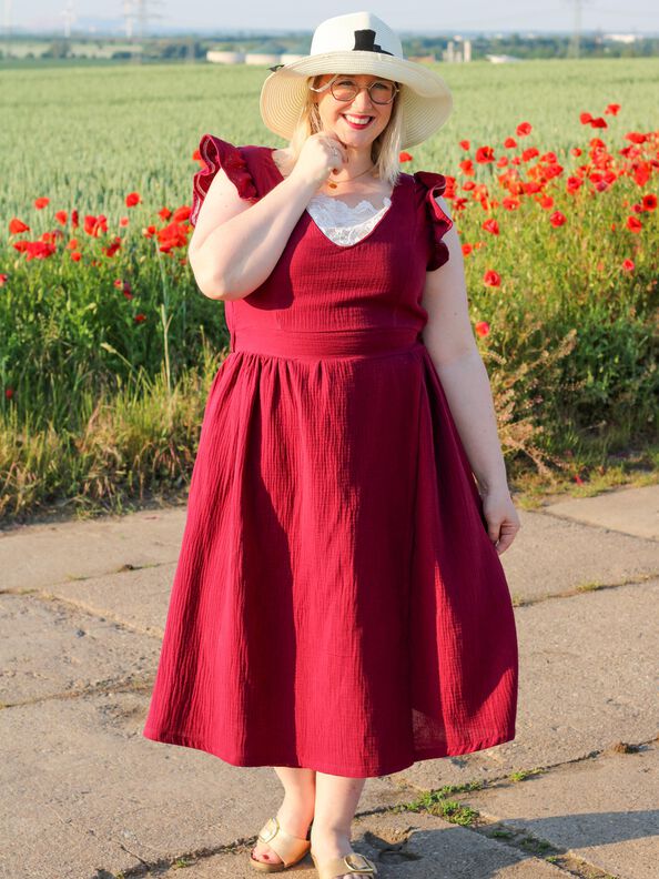Kleid - * Look at MEE * - Gr.34-56 - für Webware image number 6