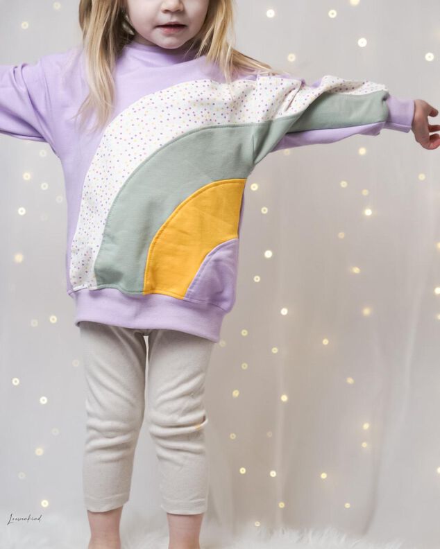 Rainbow Sweater 80&ndash;164 inkl. A4, A0 & Beamer image number 6