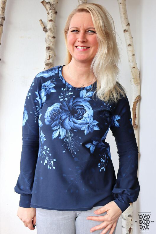 *Ladies Raglan Shirt* Raglan Basic Shirt runder Saum image number 6