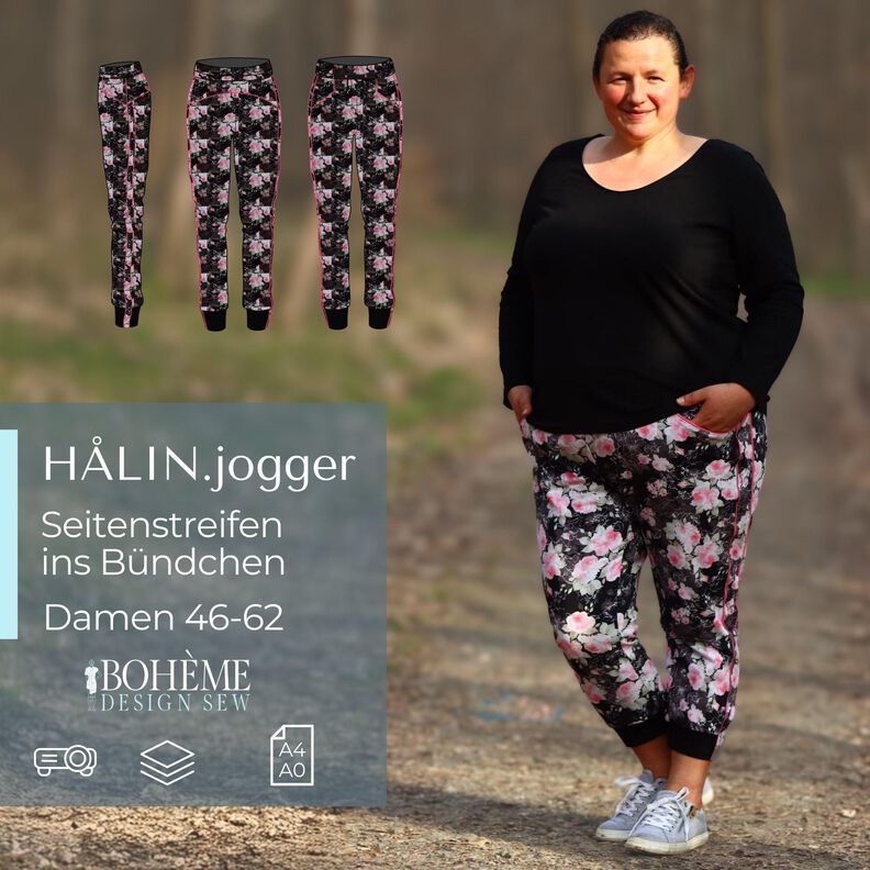 HÅLIN.jogger | Damen Plus | 46-62 image number 1