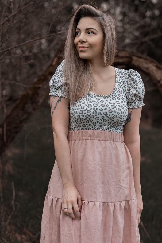 SOMMERÄRMEL ADDON BELLA WOMAN + BOHEMIAN SUMMERDRESS image number 5