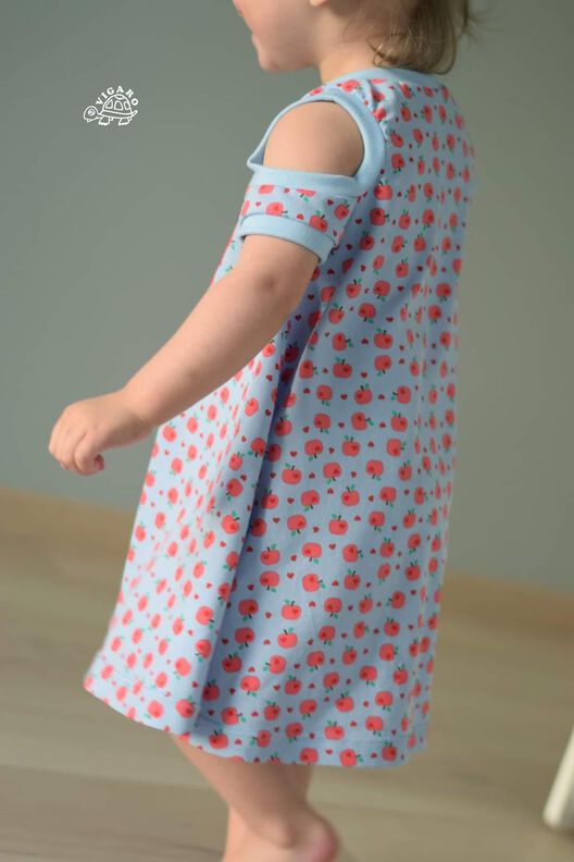 Kleid schulterfrei - Gr&ouml;&szlig;en 68 bis 98 (E-Book)  image number 4