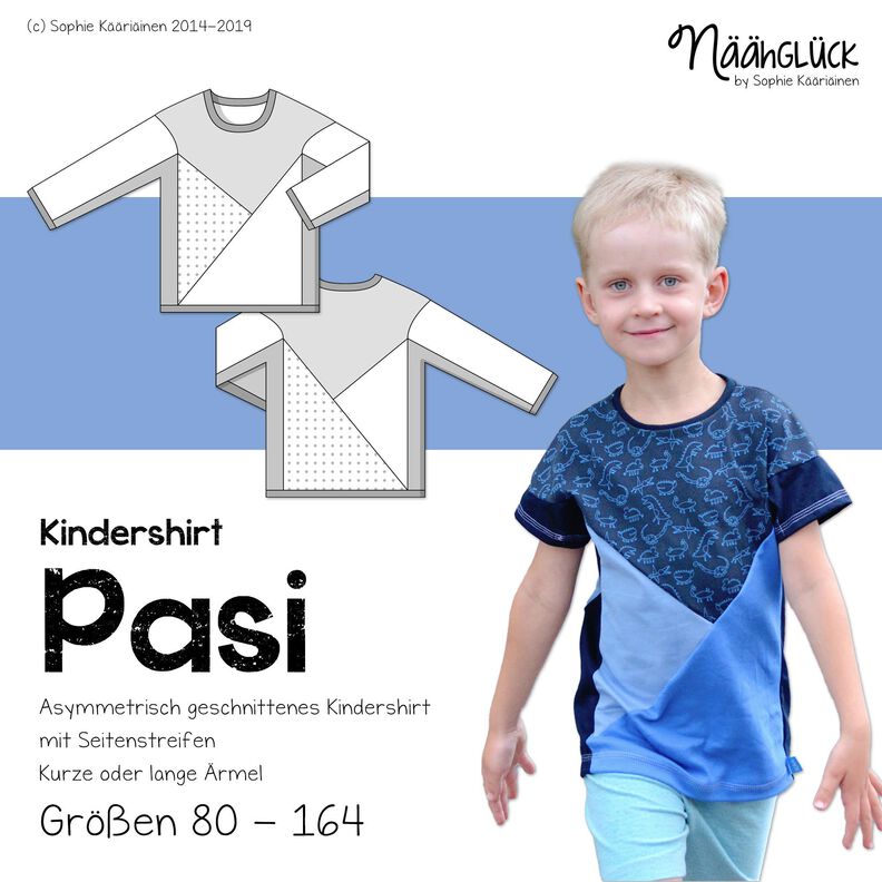 Kindershirt Pasi - Größe 80 - 164 image number 1