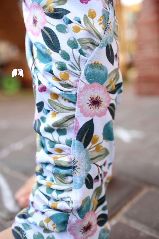 Leggins Laura mit Raffung Gr. 86-176 image number 2