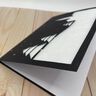 Plotterdatei Weihnachtskarte Schneelandschaft thumbnail number 4