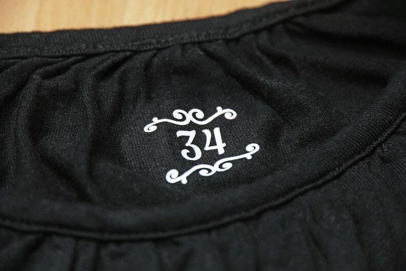 Plotterdatei Größenlabel Schnörkel 1 Erwachsene image number 4