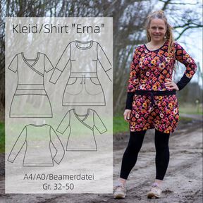Kleid/Shirt "Erna" Gr. 32-50