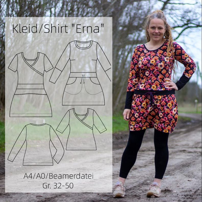 Kleid/Shirt "Erna" Gr. 32-50 image number 1