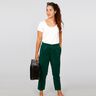FRAU HANNA - Knöchelfreie Hose mit Gummibund XS-XXL thumbnail number 6