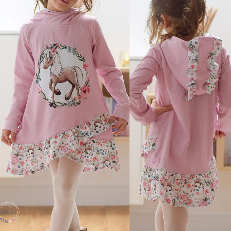 Aya - Tunika/Kurzkleid/Longhoodie Gr. 80 bis 152 image number 5