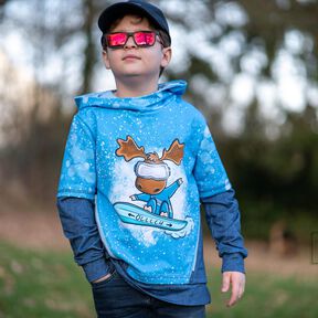 Hoodie mini Mikael Gr. 86-122 inkl. Beamerdatei
