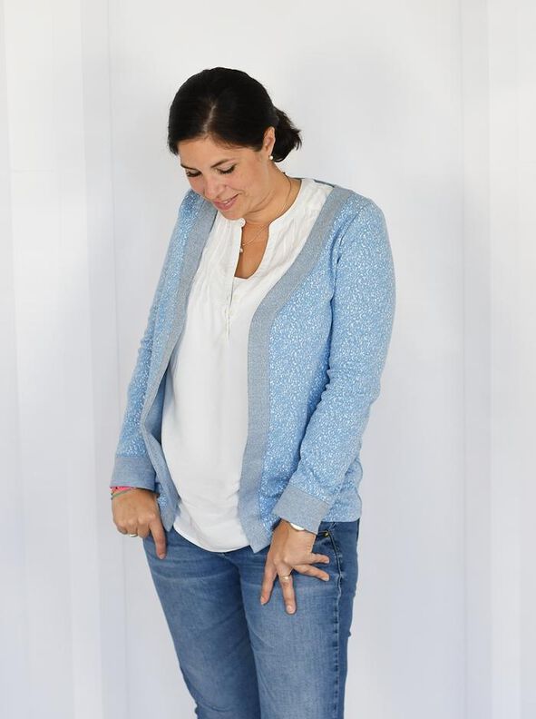 Ebook lillesol women Cardigan *mit A0-Datei + Video* image number 2