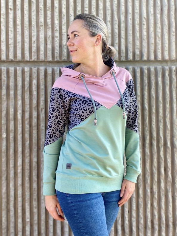 Hoodie/Hoodiekleid ALIMONDA Gr. 34-54 Ebook Schnittmuster image number 10