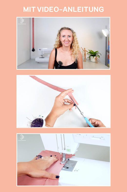 Top mit Spaghettiträgern, mit Videoanleitung Gr. XS-XXXL image number 9