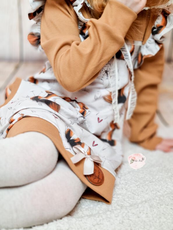 Schnittmuster Sweatkleid Milli inkl. Beamerdatei GR. 116-140 image number 2