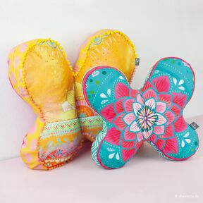 Schmetterlingskissen Steffi (Nähanleitung und Schnittmuster)