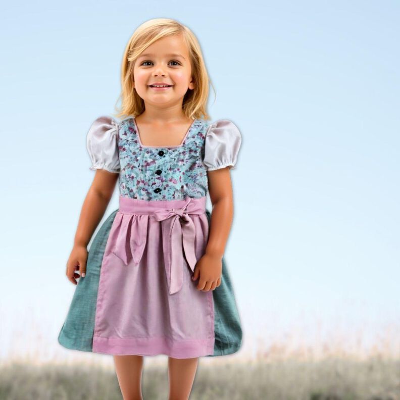 Schnittmuster Kinderdirndl Resli Gr. 80 -140 image number 5
