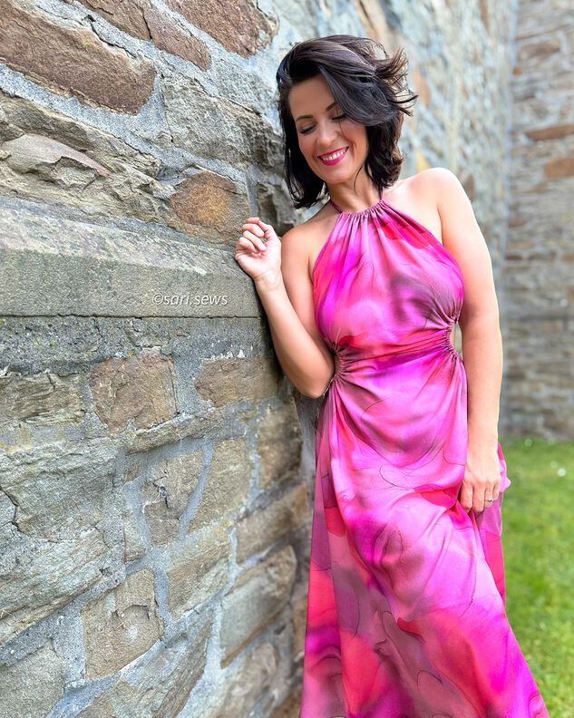 IBIZA DRESS Maxikleid rückenfrei Schnittmuster Gr. 30-62 image number 5
