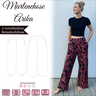 Marlenehose "Arika" - Ebook und Nähanleitung - Größe 32-64 thumbnail number 1