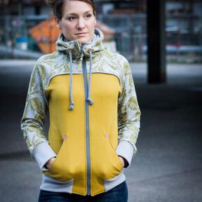 DAMEN RAGLAN SWEATJACKE NALU GR. 34-54