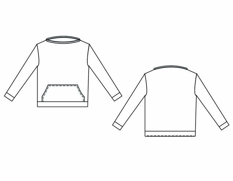 Pulli NOVA N&auml;hanleitung + Schnitt image number 3