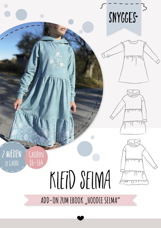 ADD-ON KLEID "SELMA" - FÜR HOODIE "SELMA" image number 10