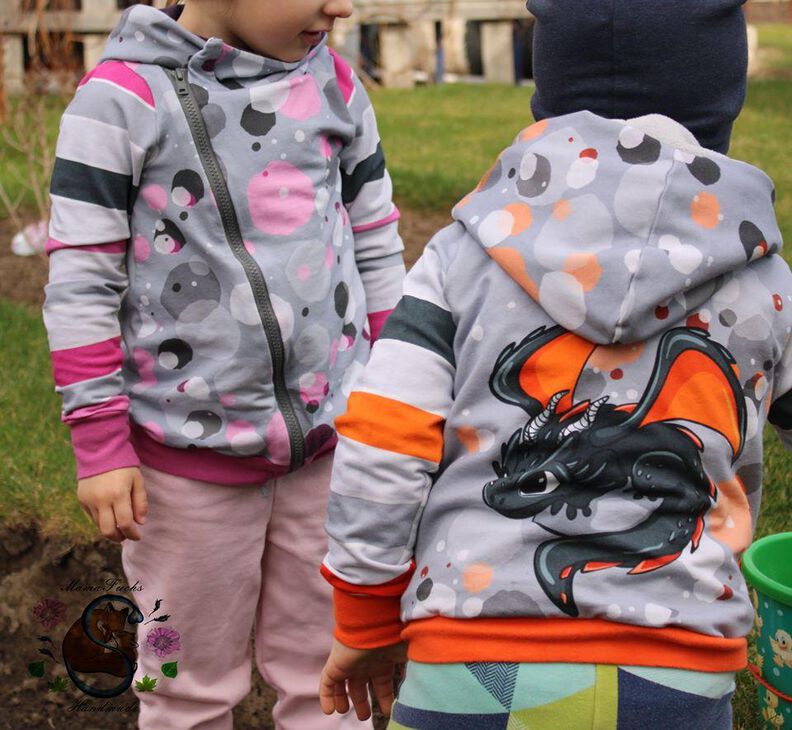 Kinder Hoodiejacke "Kleine-Uma" - Gr. 86-176 - Ebook  image number 4