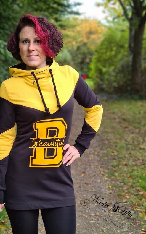 Hoodie Anneke Gr. 32-54 inkl. Beamerdatei image number 3