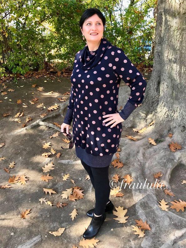Nähanleitung Damen Shirt mit Kuschelkragen *mit A0+ Video* image number 6