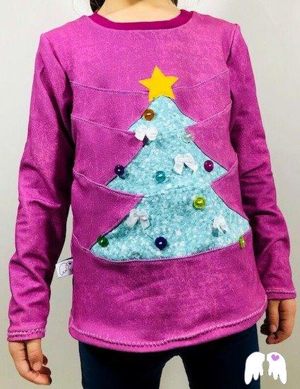 Shirt / Pullover CHRISTMAS SWEATER Gr. 86 - 152 image number 4