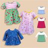 Chrissy – Baby Kleid Shirt mit Puffärmeln Gr. 56-98, A4+A0 thumbnail number 1